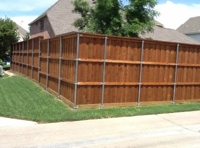 privacy fence fort worth area white settlement